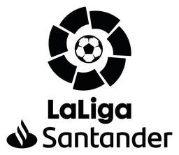 La Liga logo, black icon version, on a transparent background