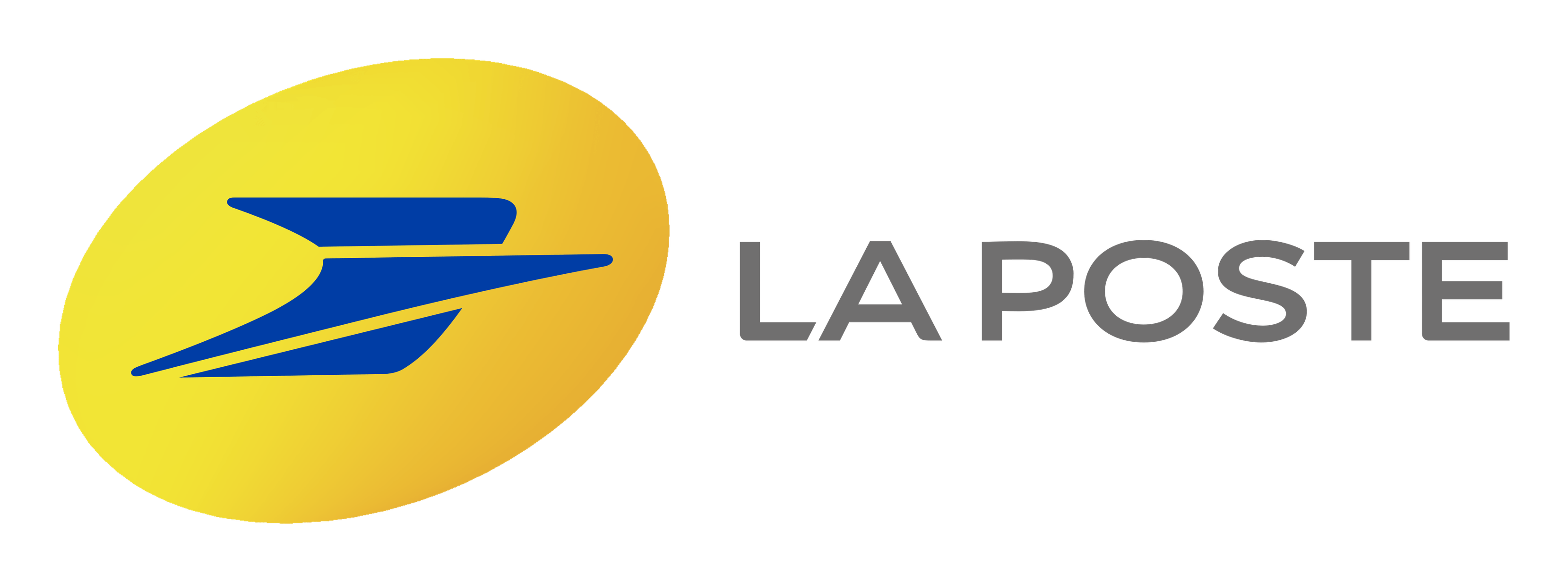 La Poste logo on a transparent background