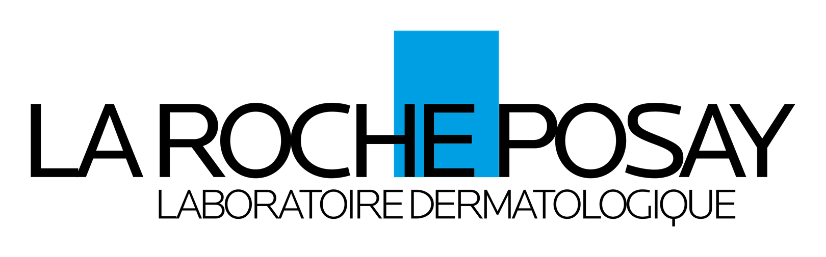 La Roche Posay logo on a transparent background