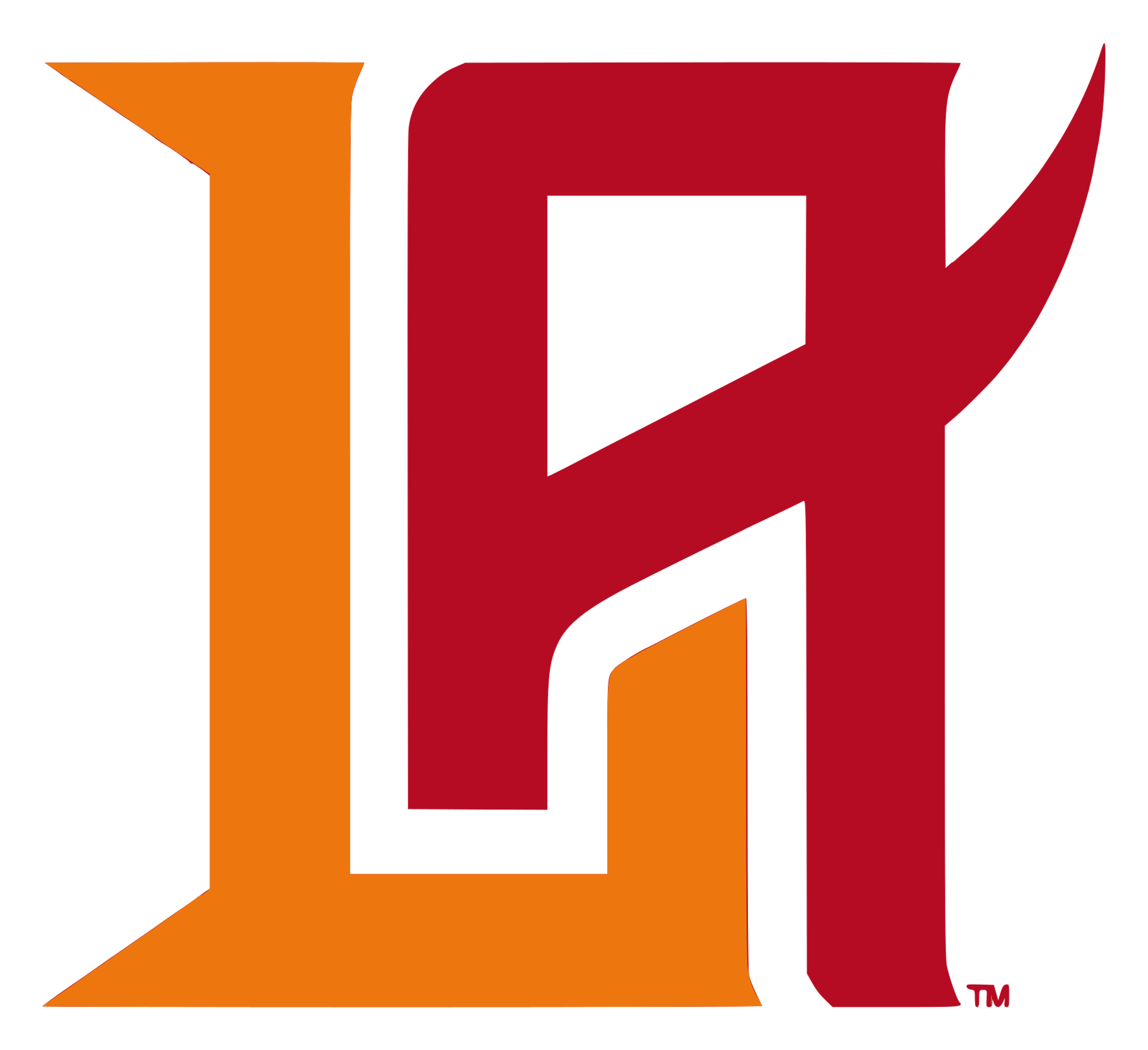 La Wildcats logo on a transparent background