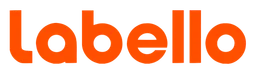 Labello logo, wordmark version, on a transparent background