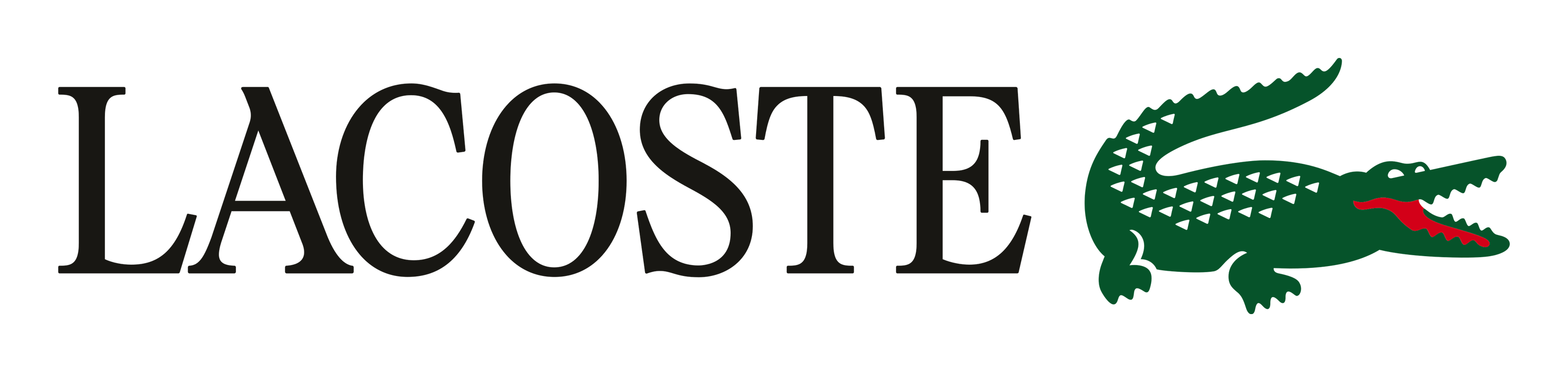 Lacoste logo on a transparent background