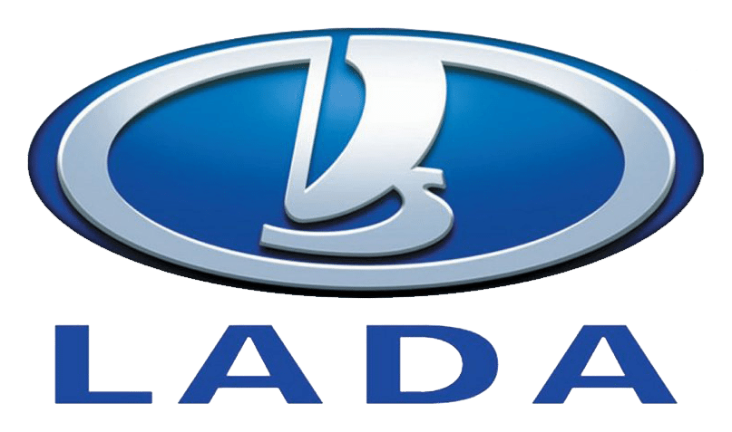 Lada logo on a transparent background