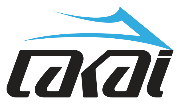 Lakai のロゴ（背景透過）