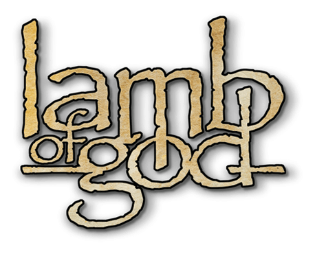 Lamb of God logo on a transparent background