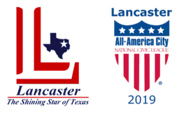 Lancaster logo, horizontal version, on a transparent background