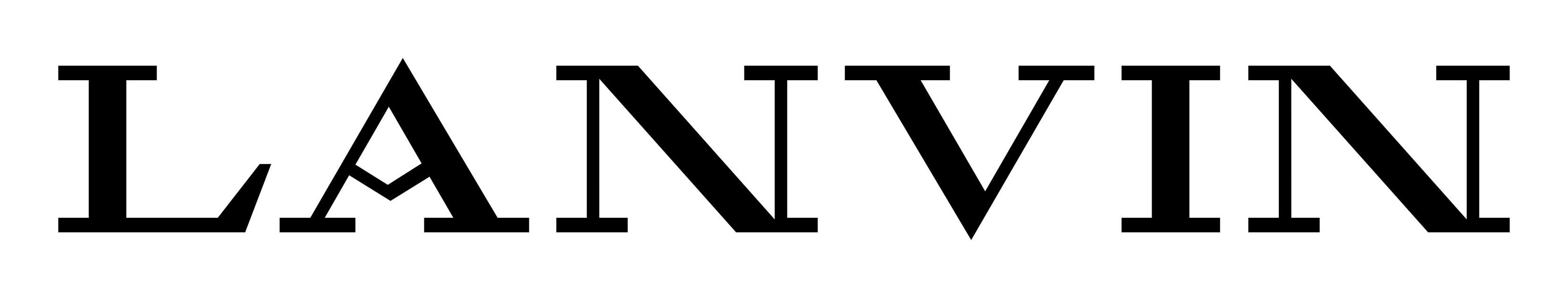 Lanvin logo on a transparent background