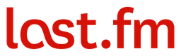 Logo da Last FM, versão logotipo, em fundo transparente