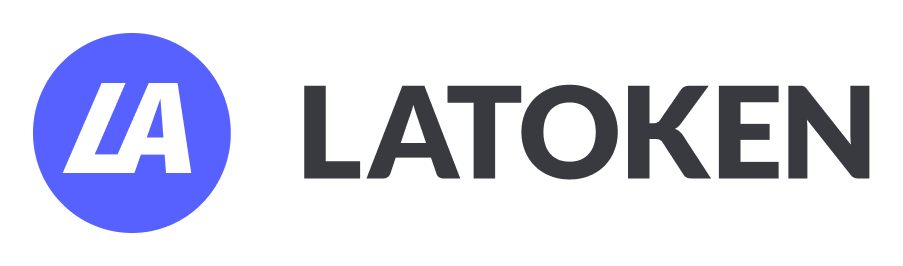 Latoken Logo logo on a transparent background