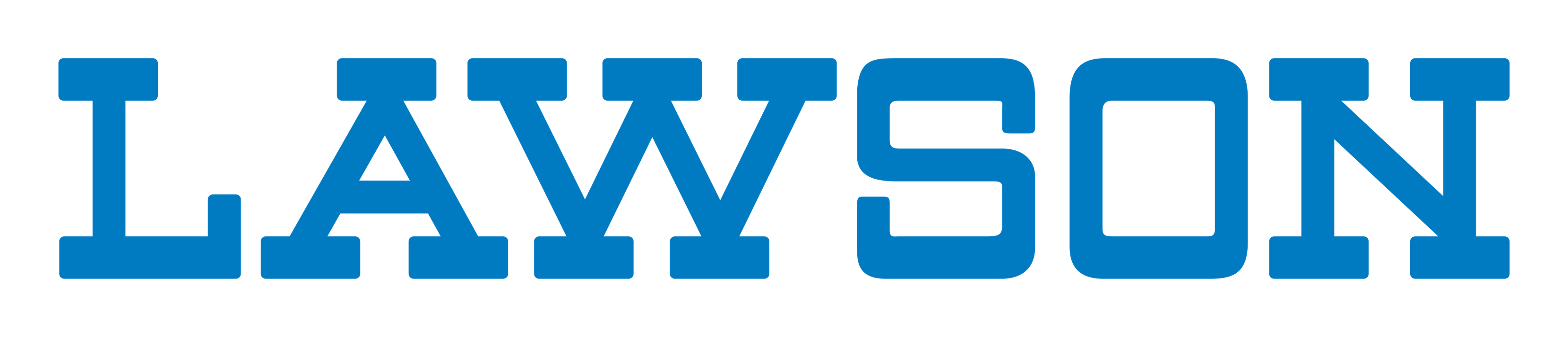 Lawson logo on a transparent background