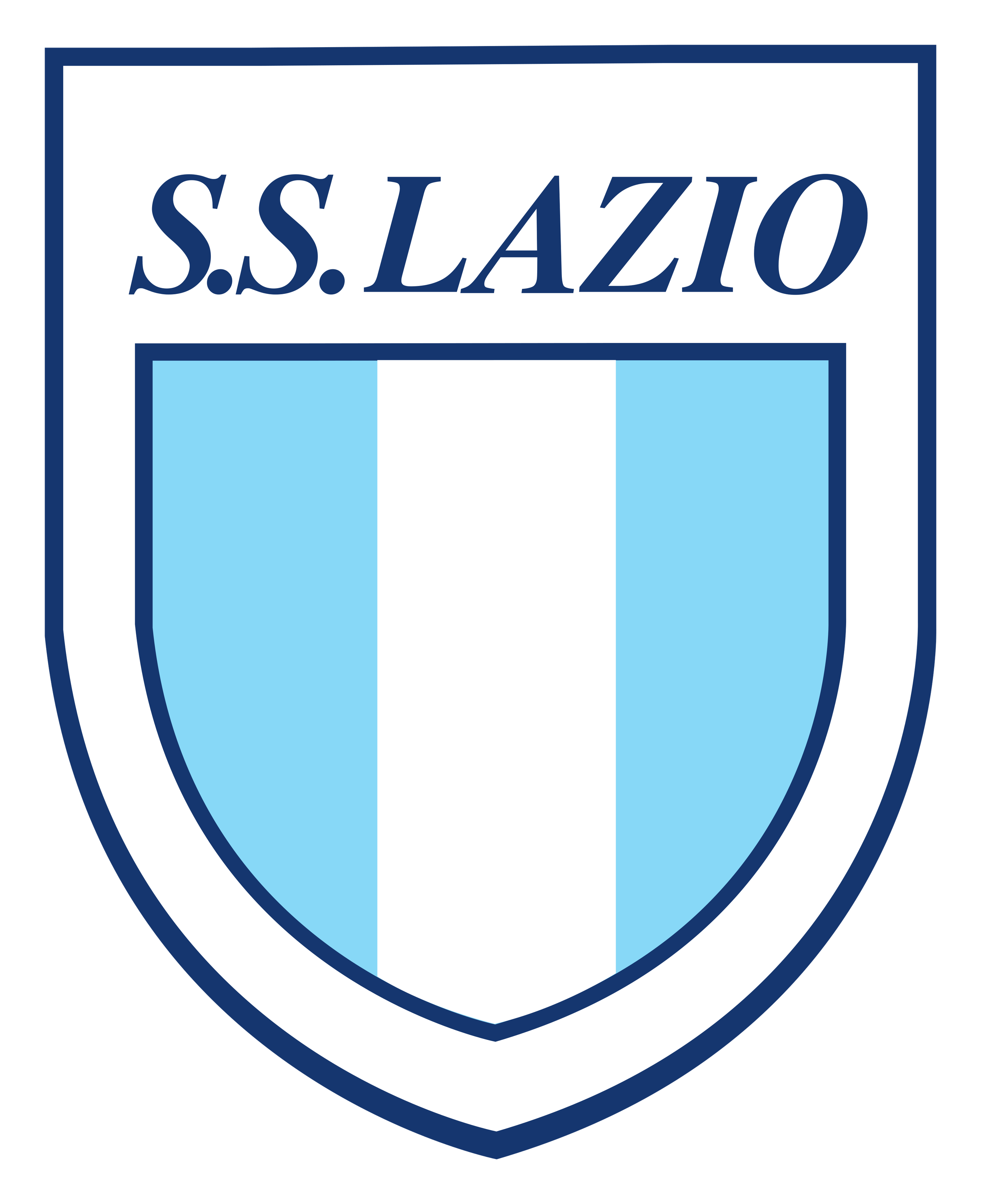 Lazio logo on a transparent background