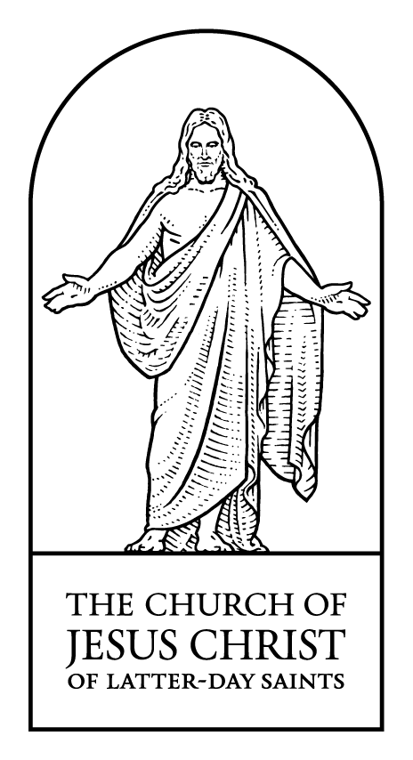 LDS logo, monochrome version, on a transparent background