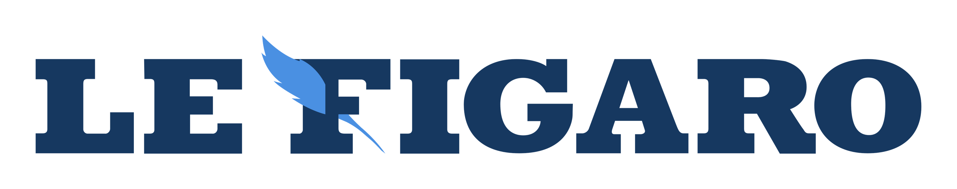 Le Figaro logo on a transparent background