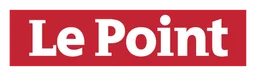 Le Point logo, wordmark version, on a transparent background