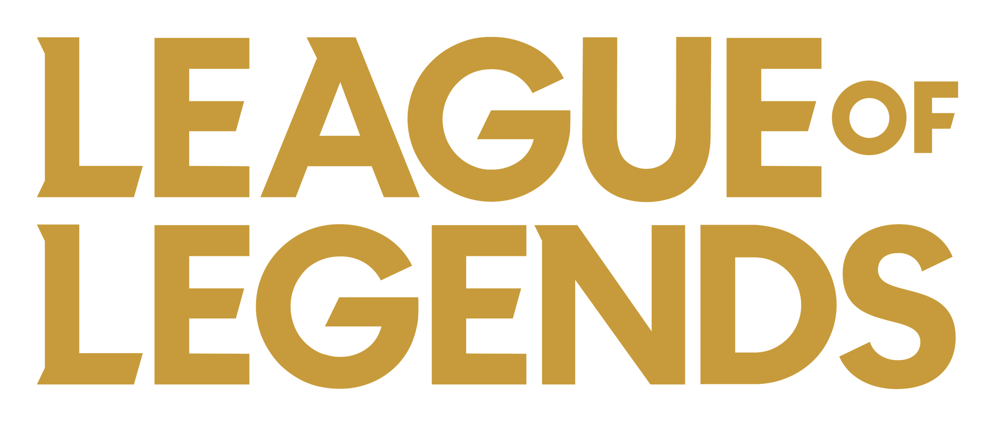 League of Legends logo on a transparent background