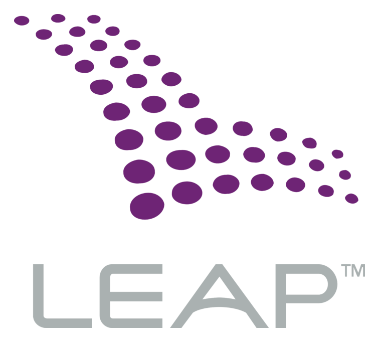 Leap Wireless logo on a transparent background