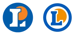 Leclerc logo, horizontal version, on a transparent background
