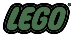 LEGO logo, horizontal version, on a transparent background