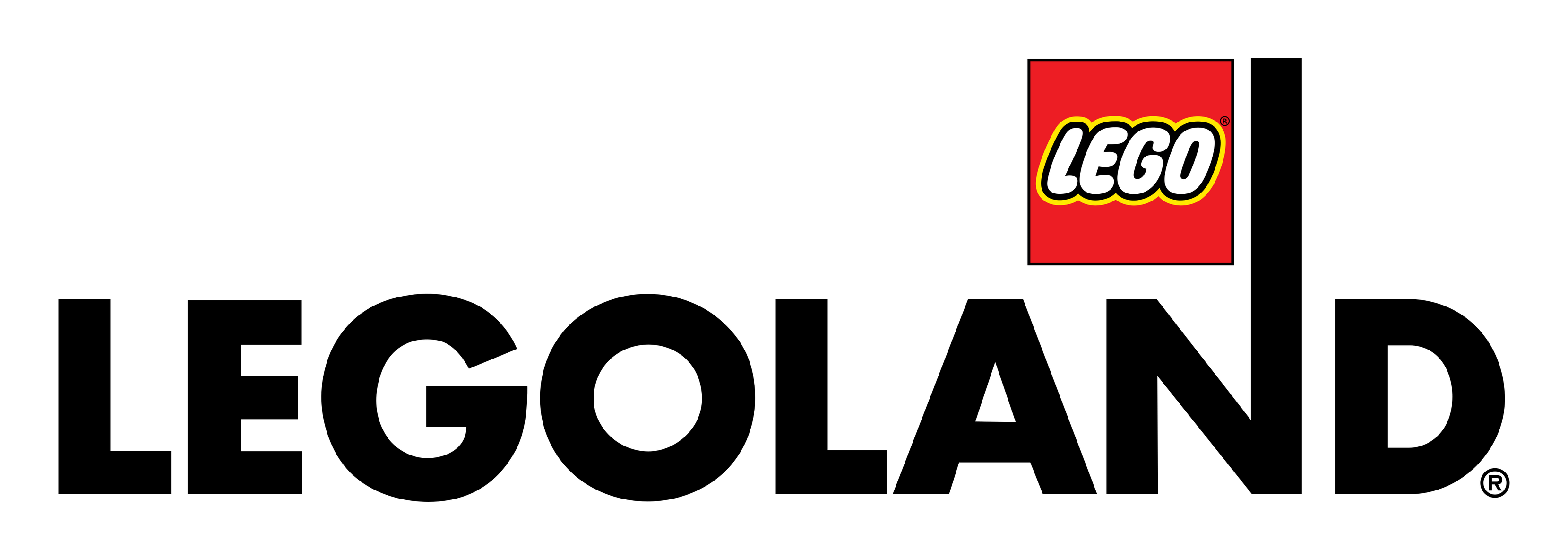 Legoland logo on a transparent background