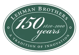 Lehman Brothers logo, horizontal version, on a transparent background