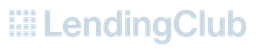 Lending Club logo, white wordmark version, on a transparent background