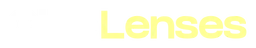 Lensbaby logo, wordmark version, on a transparent background
