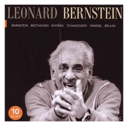 Leonard Bernstein logo, black icon version, on a transparent background
