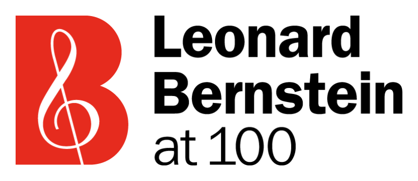 Leonard Bernstein logo on a transparent background