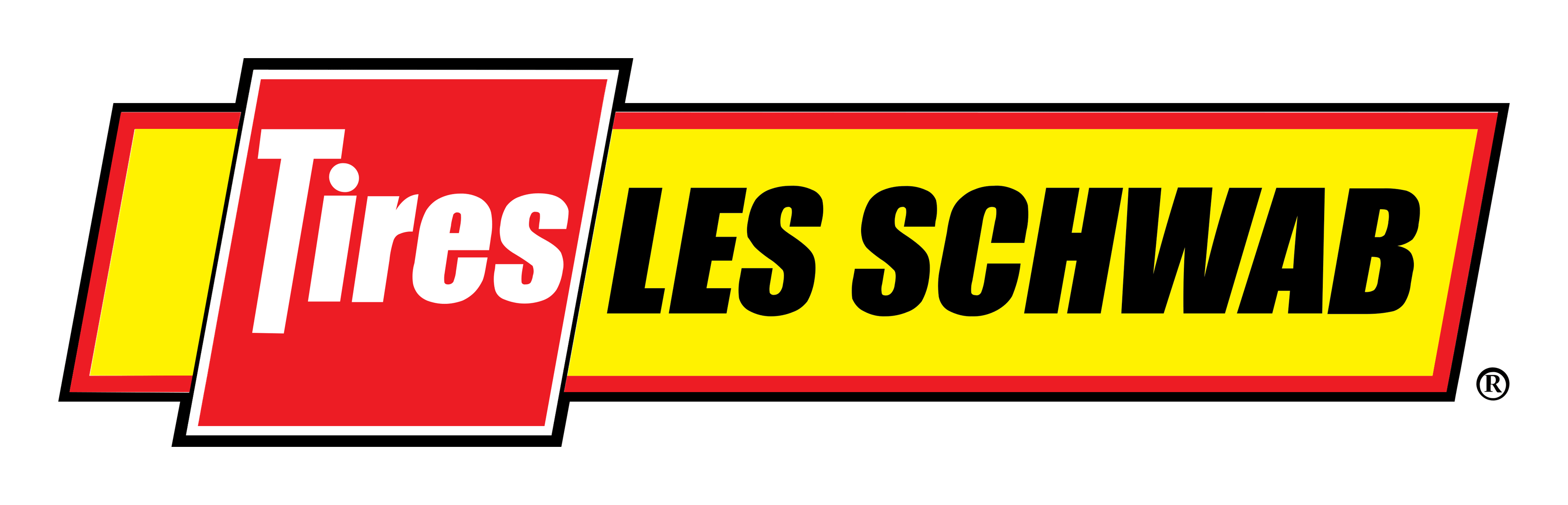 Les Schwab logo on a transparent background