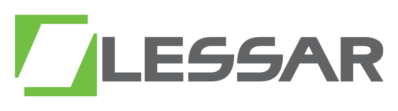 Lessar logo on a transparent background
