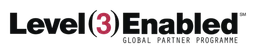 Level 3 logo, black wordmark version, on a transparent background