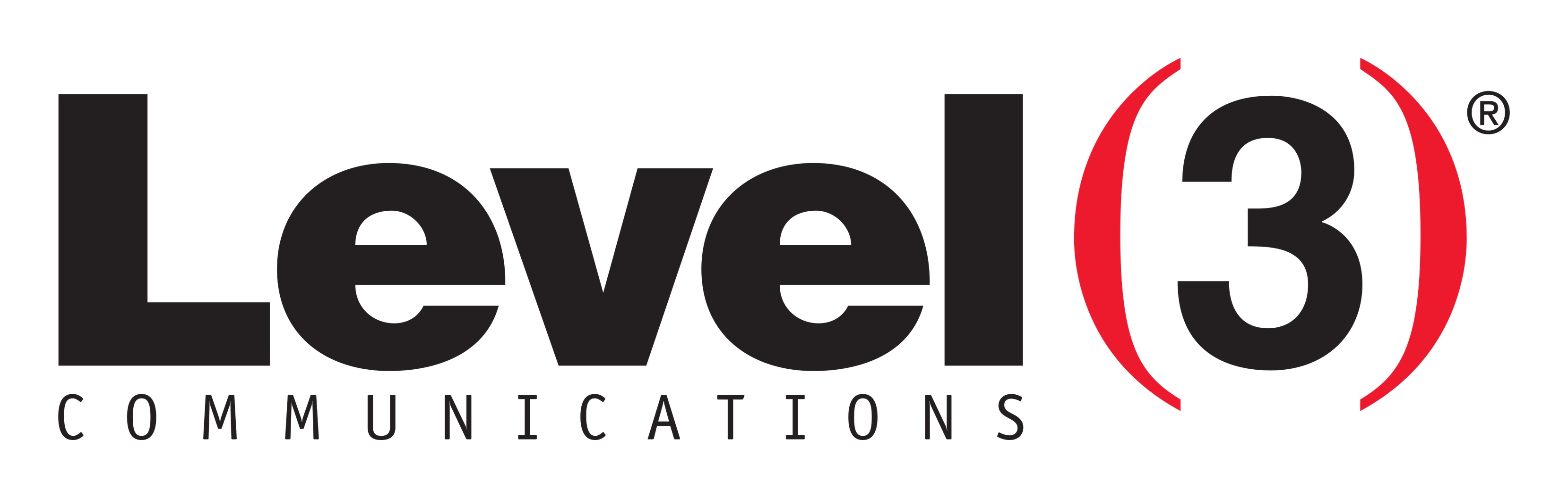 Level 3 logo on a transparent background