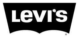 Levis logo, black version, on a transparent background