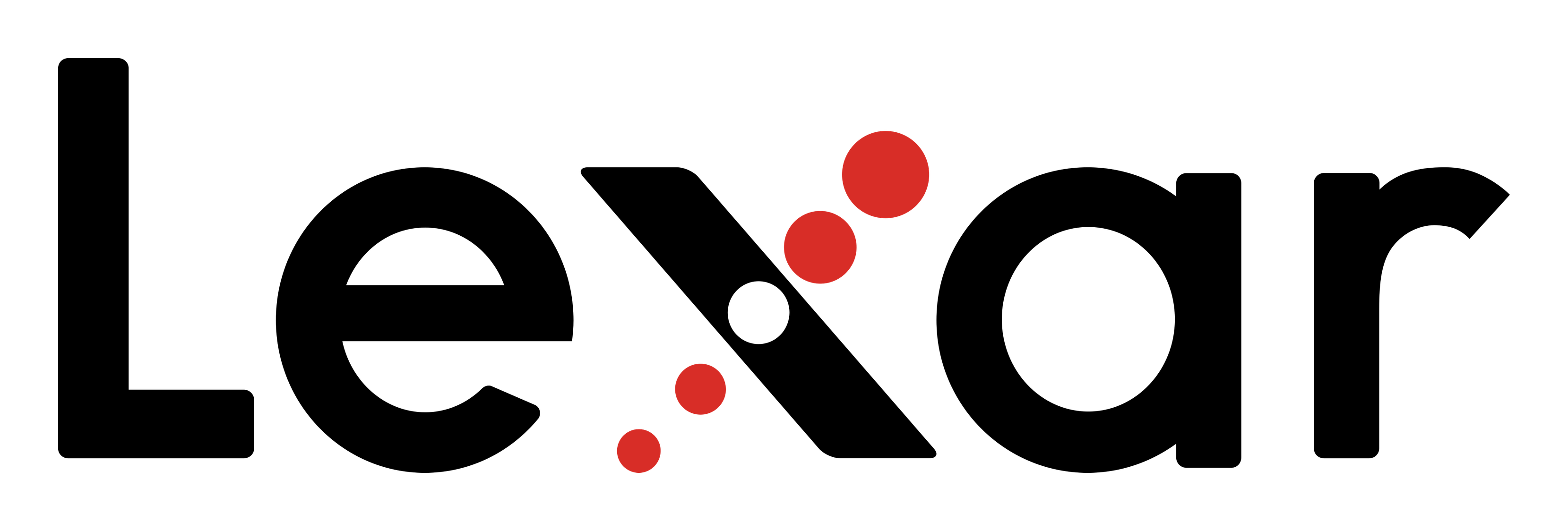 Logo de Lexar sobre fondo transparente
