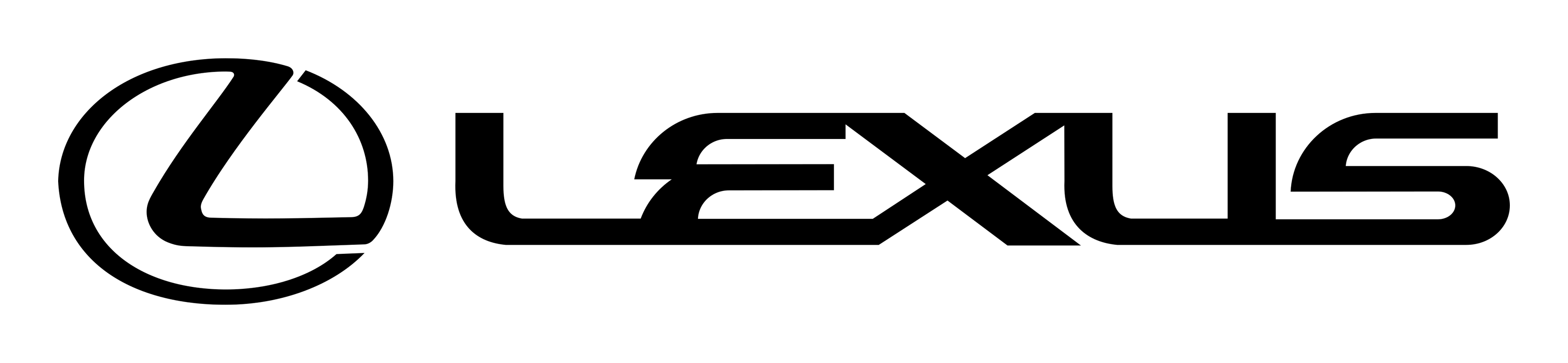 Lexus logo on a transparent background