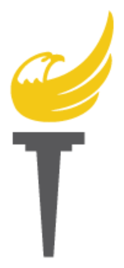 Libertarian Party Logo, Variante horizontal, auf transparentem Hintergrund