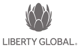 Liberty Global logo, monochrome version, on a transparent background
