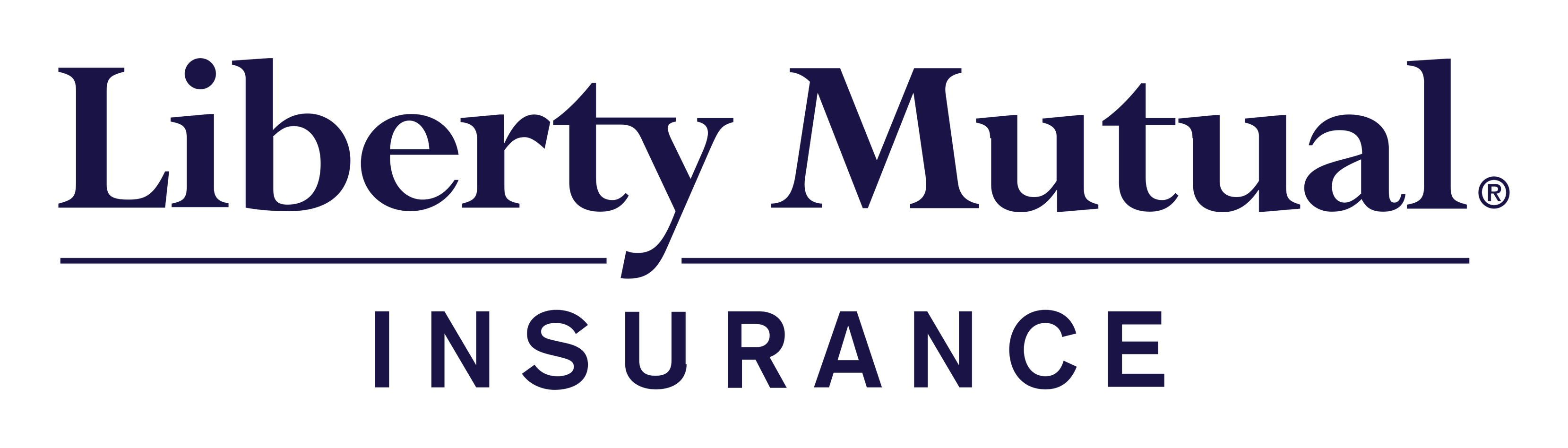 Liberty Mutual logo on a transparent background