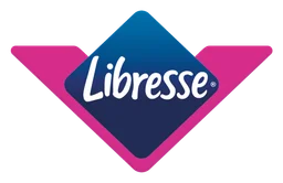 Libresse logo, horizontal version, on a transparent background