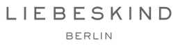 Liebeskind logo, monochrome wordmark version, on a transparent background