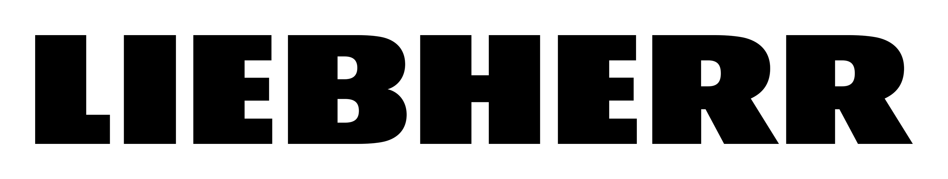 Liebherr logo on a transparent background
