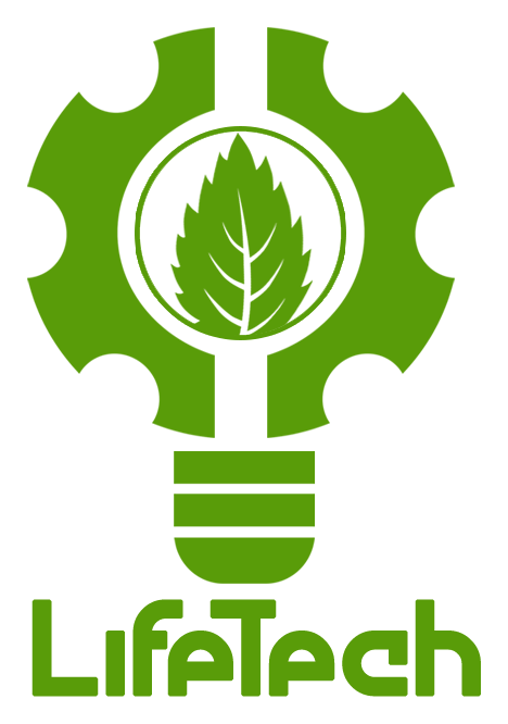 Life Technologies logo, horizontal version, on a transparent background