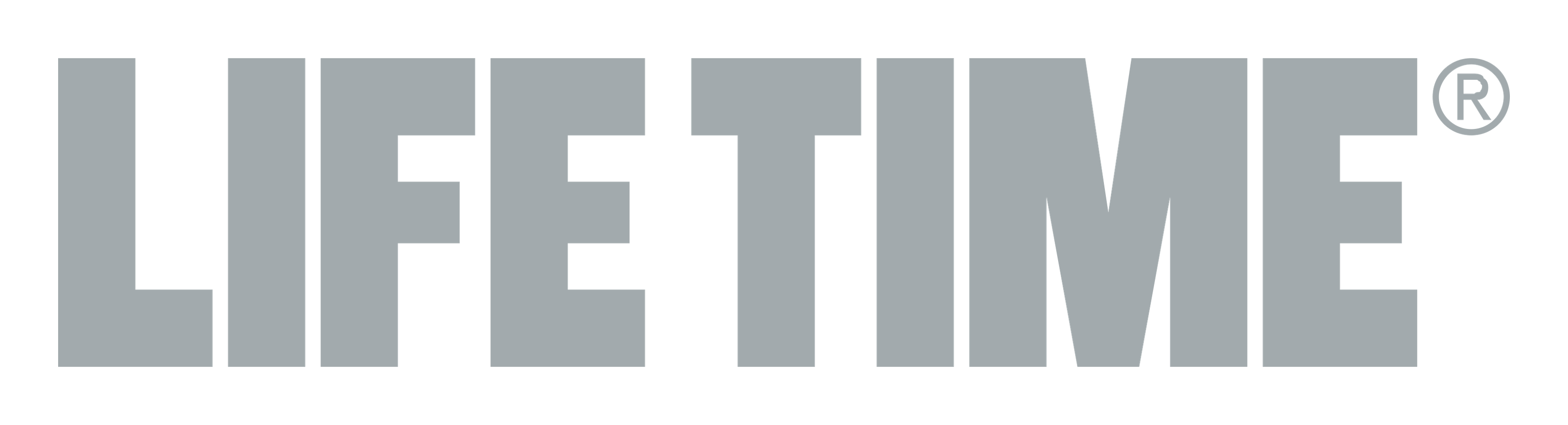 Life Time Fitness logo on a transparent background