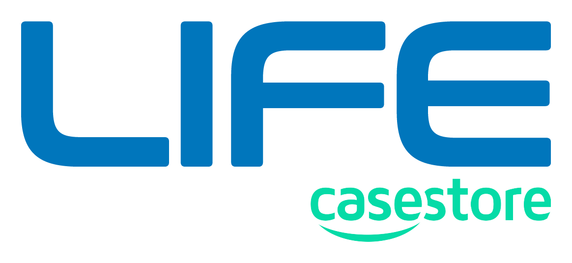 Logo de Lifeproof sobre fondo transparente
