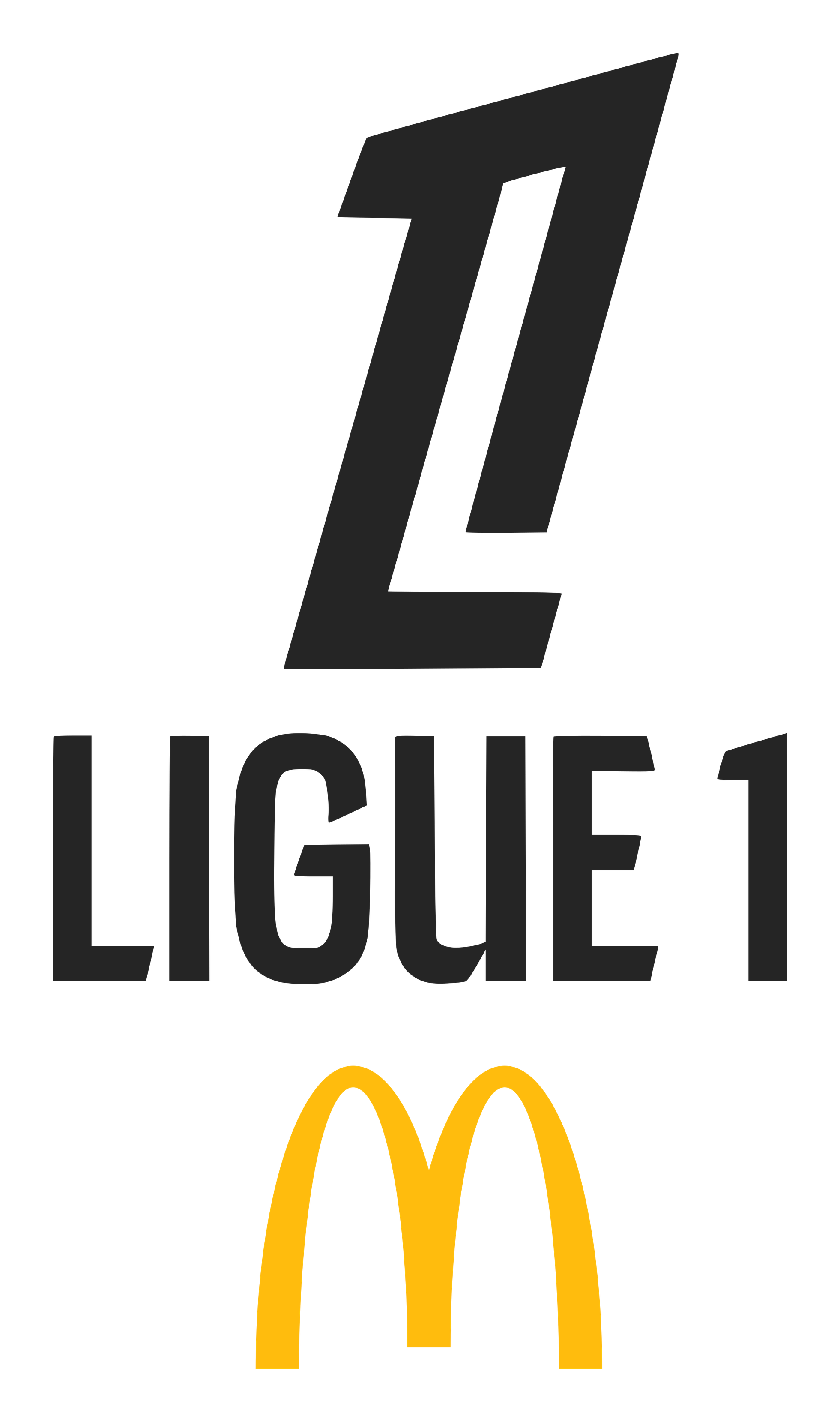 Ligue 1 のロゴ（背景透過）