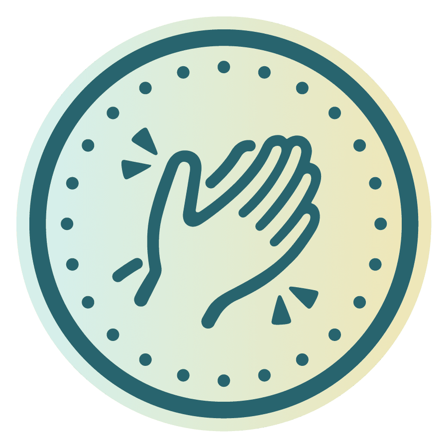 Likecoin logo on a transparent background