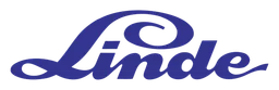 Linde logo, wordmark version, on a transparent background