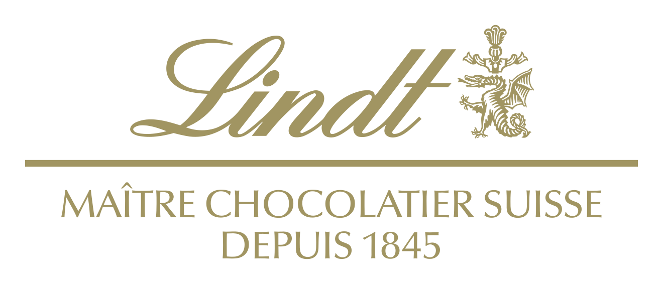 Lindt logo on a transparent background