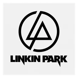 Linkin Park logo, white icon version, on a transparent background