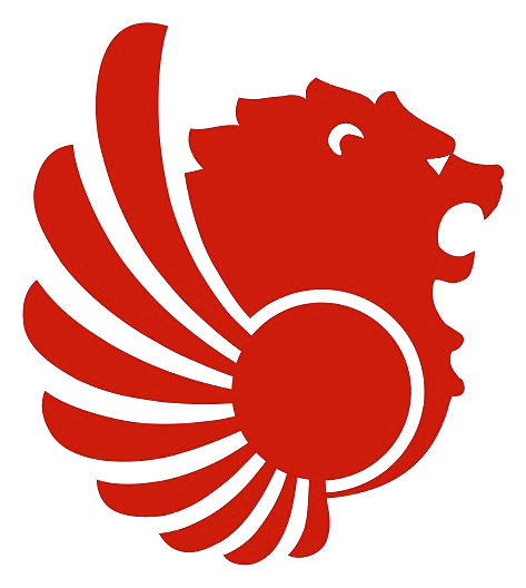 Lion Air のロゴ、アイコンバージョン（背景透過）